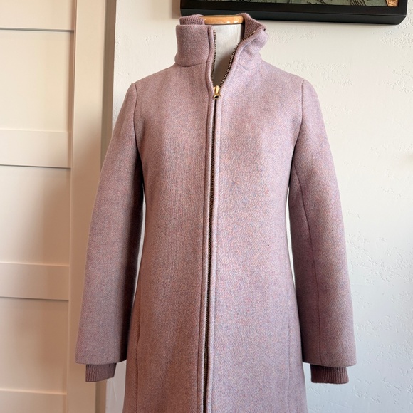 J. Crew Stadium Cloth Coat (4P) - Picture 2 of 4